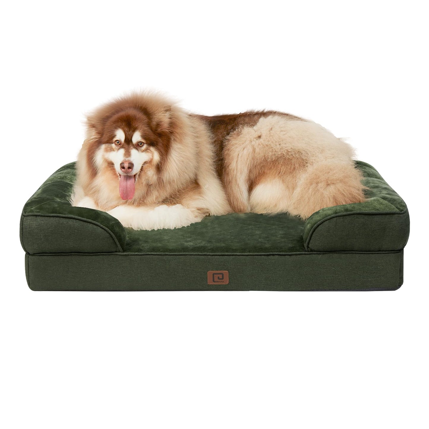 EHEYCIGA Orthopädisches Hundebett Grosse Hunde, Memory Foam Hundekorb Mittelgroße Hunde, Waschbar Hundesofa Wasserdicht rutschfest, Hundecouch mit Hohem Rand